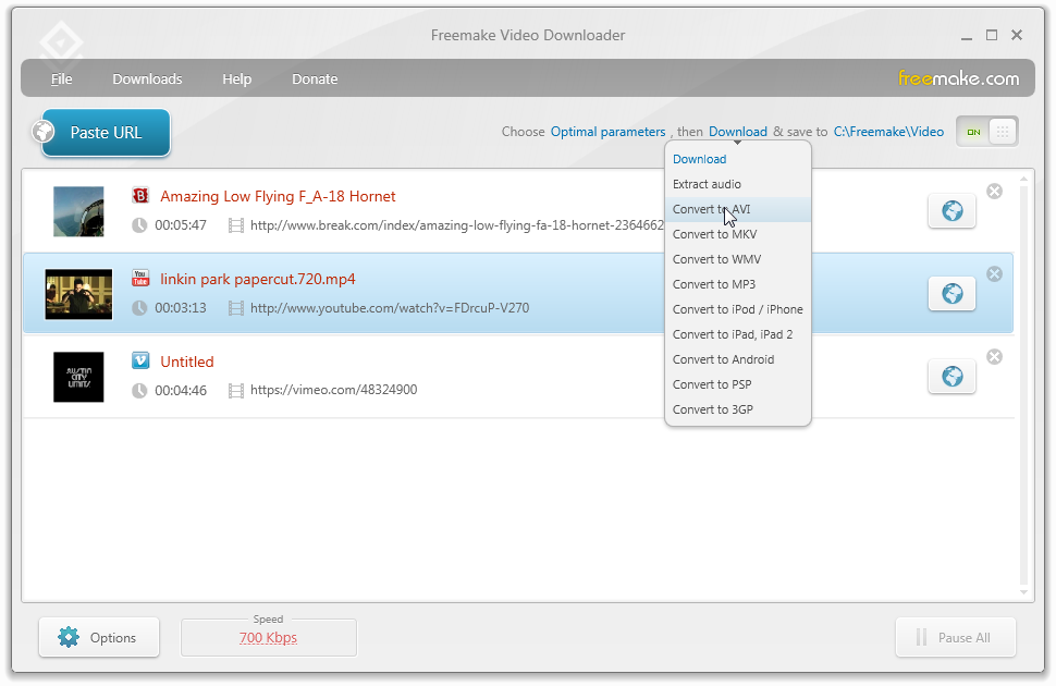 free Freemake Video Converter 4.1.13.154 for iphone download